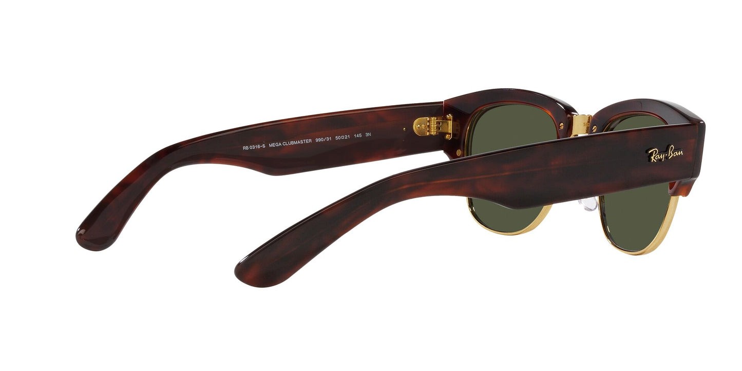 Óculos de Sol Ray-Ban Mega Clubmaster RB0316S 990 31