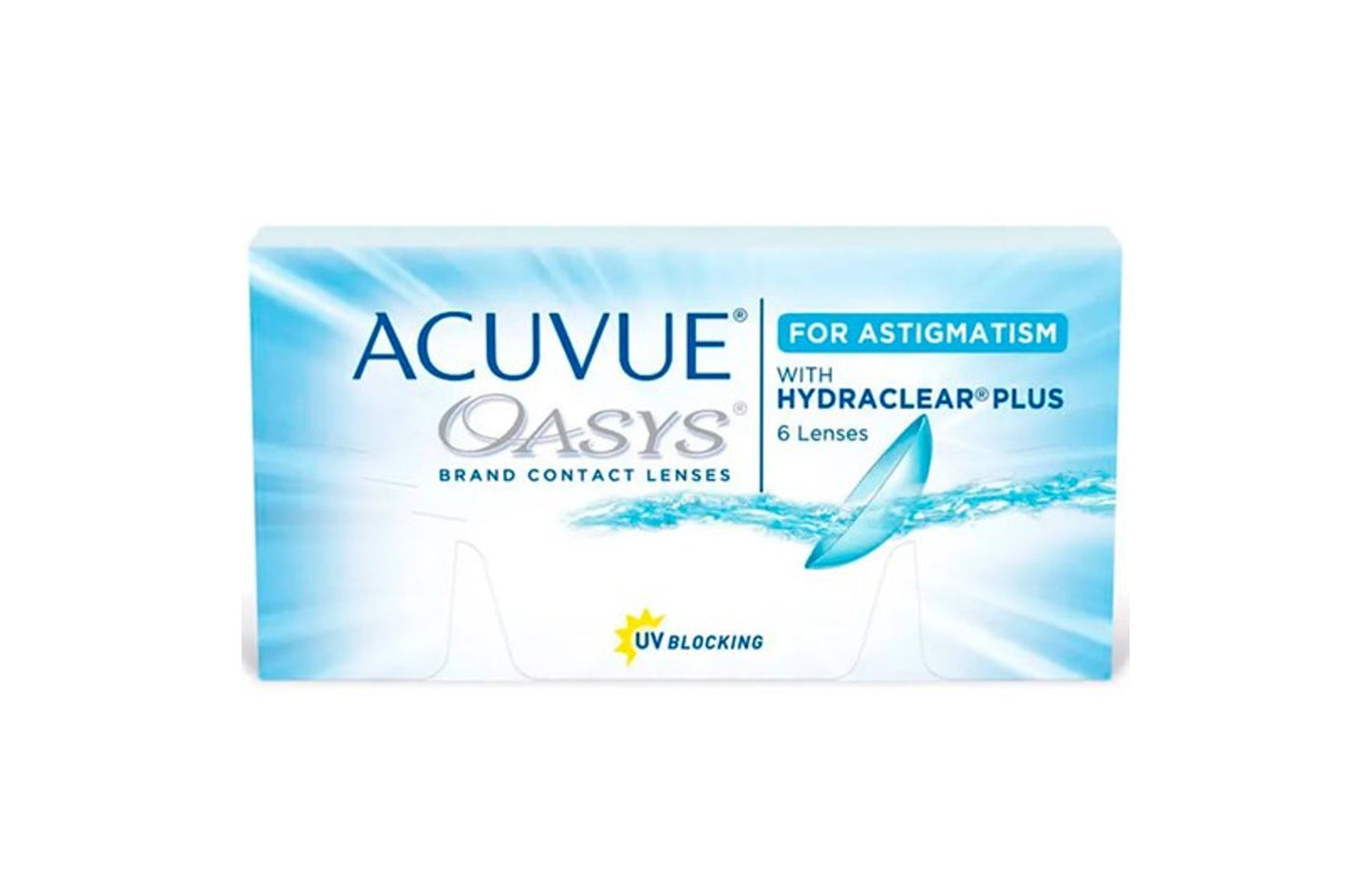 Lente de Contato Acuvue Oasys para Astigmatismo com HydraClear PLUS