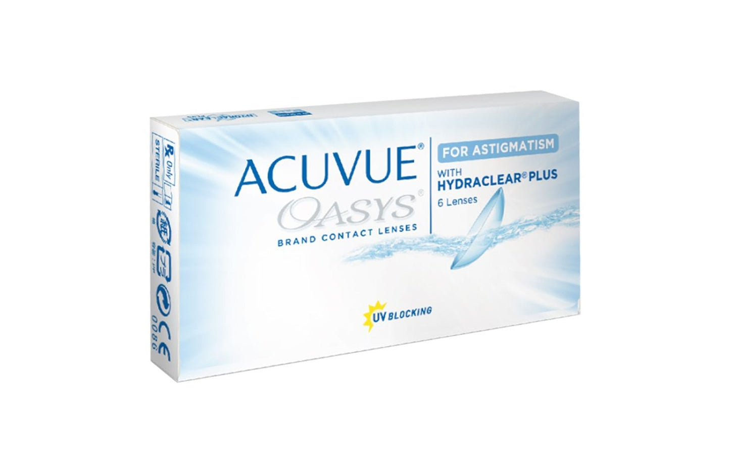 Lente de Contato Acuvue Oasys para Astigmatismo com HydraClear PLUS